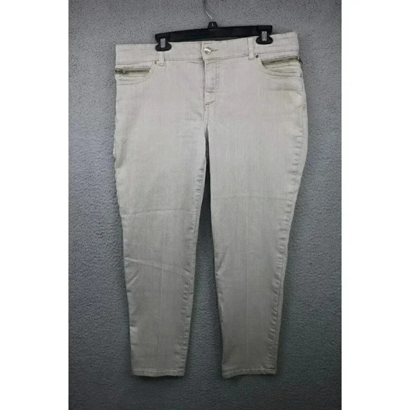 Chico's So Slimming Women's Straight Leg Pants-Size 2-Stretchy - Picture 1 of 11